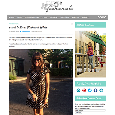 The Flower City Fashionista - Jenny Sanzo - Capra Strategy | Capra Strategy